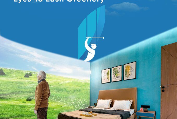 Lifestyle you deserved- Eyes to Lush Green Golf Residency Apartment