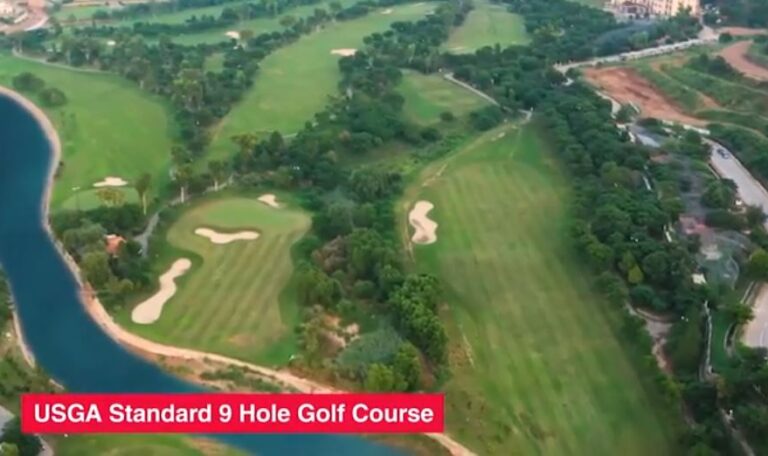 USGA Standard 9 Hole Golf Course