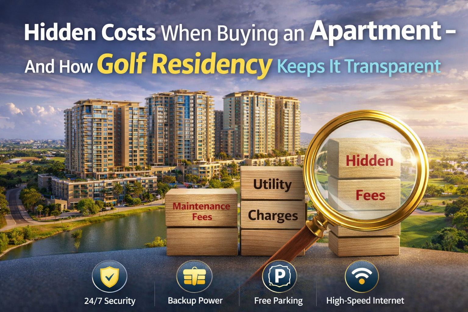 Hidden Costs When Buying an Apartment – And How Golf Residency Keeps It Transparent