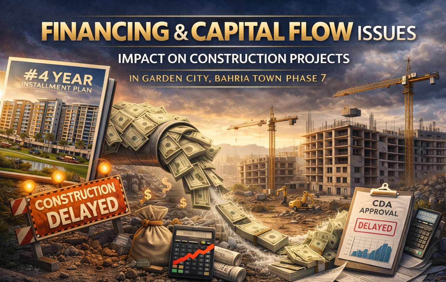 How Financing & Capital Flow Issues Severely Impact Construction Projects