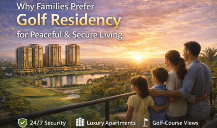 Why Families Prefer Golf Residency for Peaceful & Secure Living