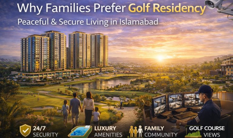 Why Families Prefer Golf Residency for Peaceful & Secure Living