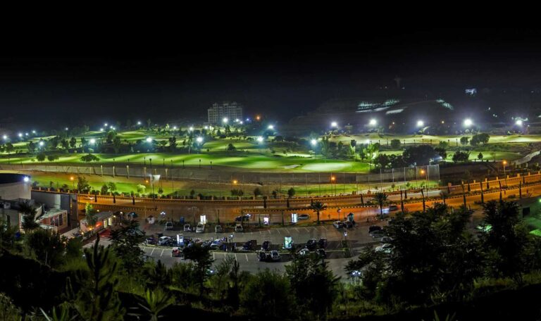 pindi-garden-city- Golf Course Night View