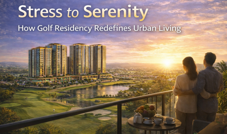 🏙️ Stress to Serenity: How Golf Residency Redefines Urban Living
